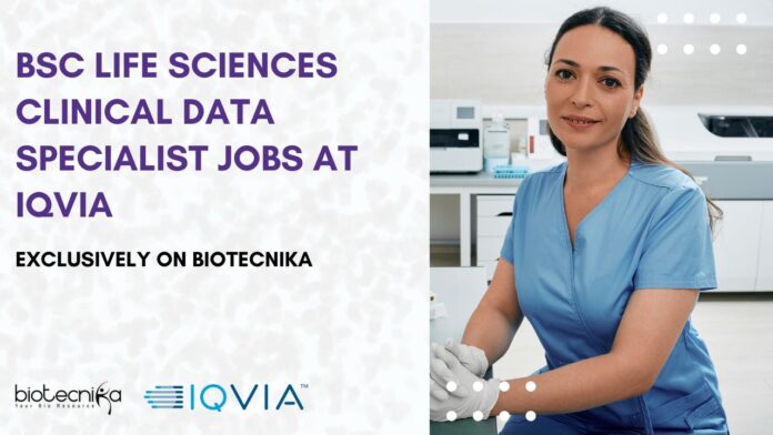 BSc Life Sciences Jobs at IQVIA