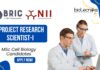 NII Project Research Scientist-I Job | MSc Cell Biology Candidates Apply Now