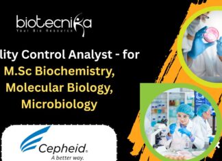 QC Analyst Jobs in Bengaluru at Cepheid, Apply Now!