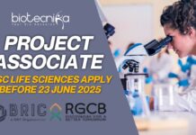 Apply for Project Associate at RGCB – MSc Life Sciences Required | Last Date: 23 June 2025 RGCB Recruitment 2025 for Project Associate – Life Sciences Grads Apply