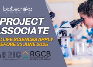 RGCB Recruitment 2025 for Project Associate – Life Sciences Grads Apply