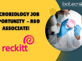 Microbiology Job at Reckitt