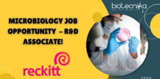 Microbiology Job at Reckitt