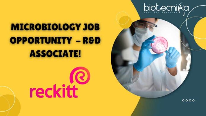 Microbiology Job at Reckitt