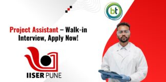 Project Assistant – Walk-in Interview, Apply Now!