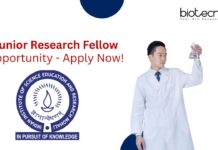 Biological Sciences JRF at IISER Mohali, Apply Now!