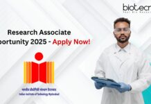 Research Associate Opportunity 2025 - Apply Now!