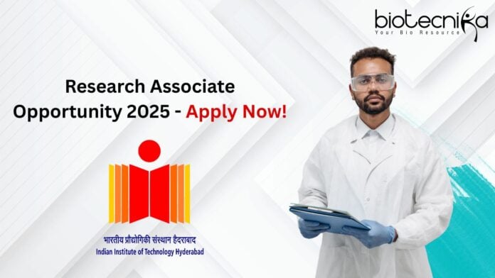 Research Associate Opportunity 2025 - Apply Now!