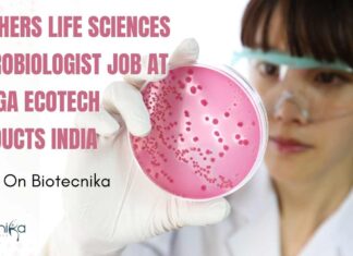 Freshers Microbiologist Job at Omega Ecotech Products India