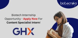 Biotech Internship Opportunity - Apply Now For Content Specialist Intern!