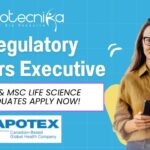 Apotex Is Hiring: Regulatory Affairs Executive in Mumbai | Apply Now! Regulatory Affairs Executive Job at Apotex - Life Science Job in Mumbai - Apply Now!
