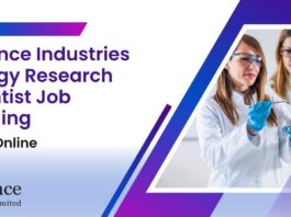 Reliance Industries Biology Research Scientist