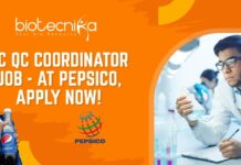 SC QC Coordinator Job - at PepsiCo