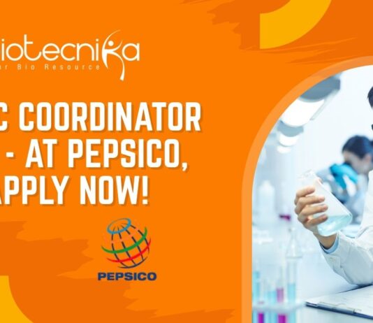SC QC Coordinator Job - at PepsiCo