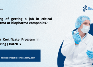 Syngene Ramaiah Certificate Program in Sterile Manufacturing Batch 3 Admissions Open!