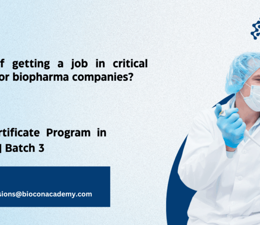 Syngene Ramaiah Certificate Program in Sterile Manufacturing Batch 3 Admissions Open!