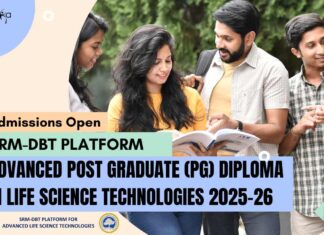 SRM-DBT Platform Admissions 2025