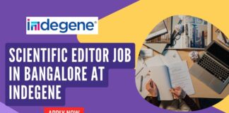 Scientific Editor Job in Bangalore at Indegene