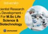 Scientist Research & Development