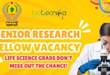 Walk-in Interview for SRFPost at ICAR-NBPGR, New Delhi! Agri, Biotech, Biochem Eligible Senior Research Fellow Vacancy NBPGR Delhi Apply Today