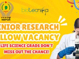 Senior Research Fellow Vacancy NBPGR Delhi Apply Today