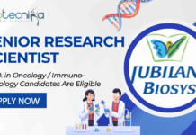 Senior Scientist Job – Immuno-Oncology, Bengaluru
