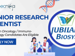 Senior Scientist Job – Immuno-Oncology, Bengaluru