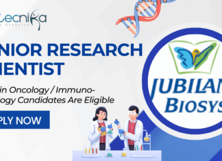 Senior Scientist Job – Immuno-Oncology, Bengaluru