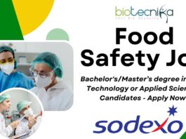 Sodexo Regional HSE Executive Job – Food Safety Role in Delhi