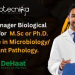 Sr Manager Biological Job
