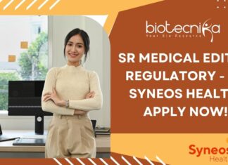 Sr Medical Editor Regulatory - at Syneos Health