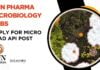 Sun Pharma Microbiology Jobs