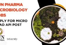 Sun Pharma Microbiology Jobs