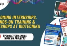 Upcoming Biotech & Life Science Internships