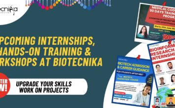 Upcoming Biotech & Life Science Internships