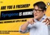 Freshers QC Microbiologist Jobs at Syngene