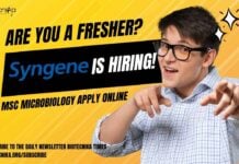 Freshers QC Microbiologist Jobs at Syngene