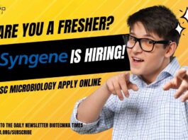 Freshers QC Microbiologist Jobs at Syngene