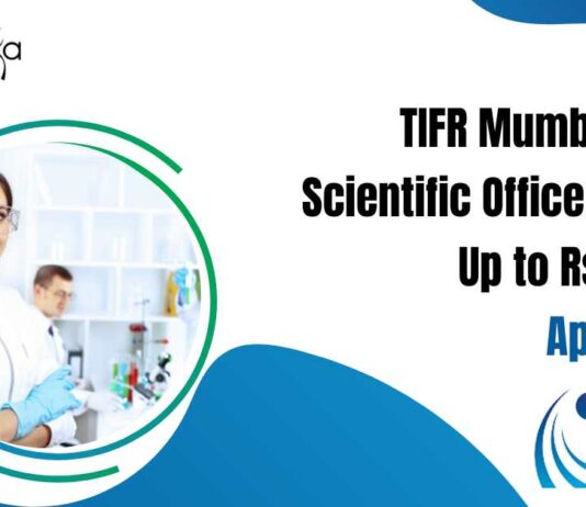 TIFR Mumbai Biology Scientific Officer Job