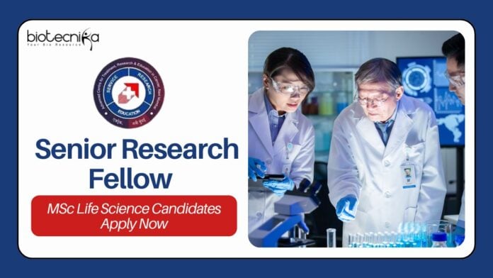 TMC Senior Research Fellow Job – MSc Life Science Candidates Apply Now