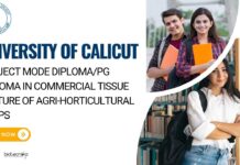 University of Calicut Project Mode Diploma