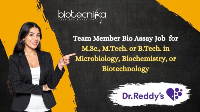 Team Member Bio Assay Job