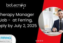 Unleash Your Career Potential: Therapy Manager Position at Ferring, Apply Now! Therapy Manager Job - at Ferring