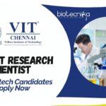 VIT Project Research Scientist Job – PhD Biotech Candidates Apply Now VIT Project Research Scientist Job – PhD Biotech Candidates Apply Now