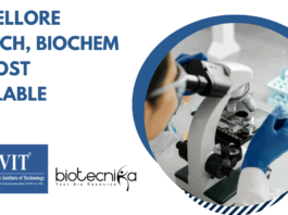 VIT Vellore Biotech Biochem JRF