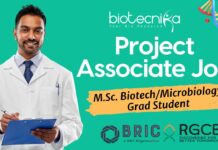 Virology Research Job at RGCB Apply by June 30, 2025