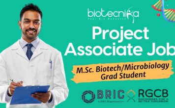 Virology Research Job at RGCB Apply by June 30, 2025