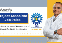 Walk-in-Interview at CSIR-CSMCRI: Apply for Seaweed Research Jobs 2025