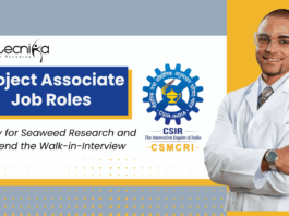 Walk-in-Interview at CSIR-CSMCRI: Apply for Seaweed Research Jobs 2025