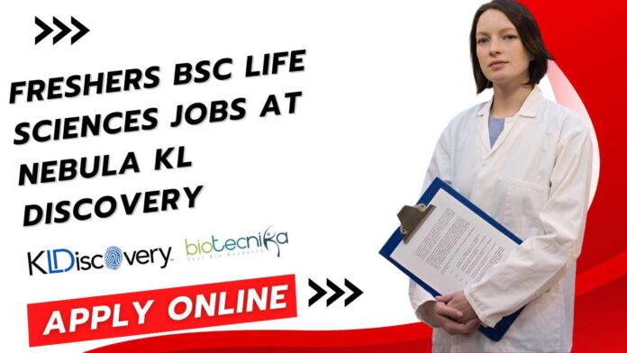 Freshers BSc Life Sciences Jobs at Nebula KL Discovery